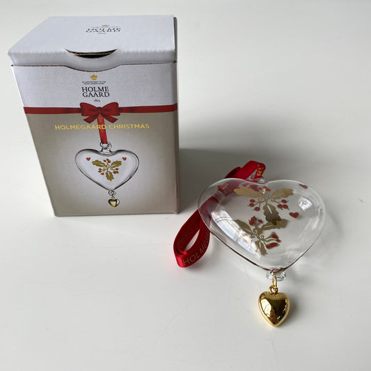 HOLMEGAARD ​​Holmguard Christmas Ornament 2022 Heart Christmas Goods Miscellaneous Ornaments