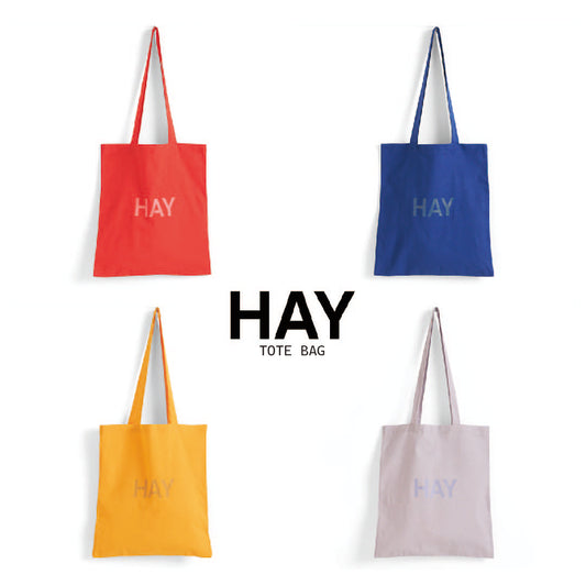 HAY TOTE BAG 正規品 ヘイ トートバッグ エコバッグ おしゃれ かわいい 北欧 オーガニックコットン ショッピングバッグ