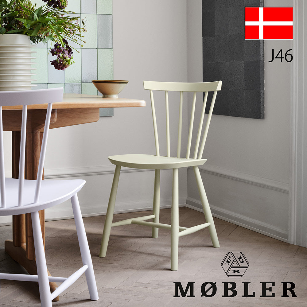 FDB FDB Möbler Genuine J46 Chair Dining Chair Nordic Chair Stylish