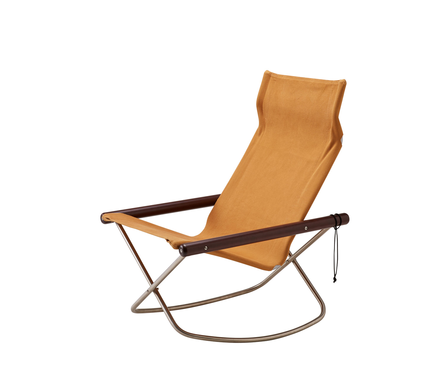 NychairX Knee Chair X Rocking Knee Chair X Dark Brown/Armrest Rocking Chair Folding Chair