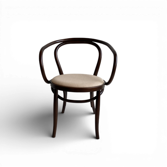 Akita Mokko Dining Chair Windsor Chair No. 500 Beech Wood Walnut Color Cafe Chair Wooden Chair Bentwood Furniture