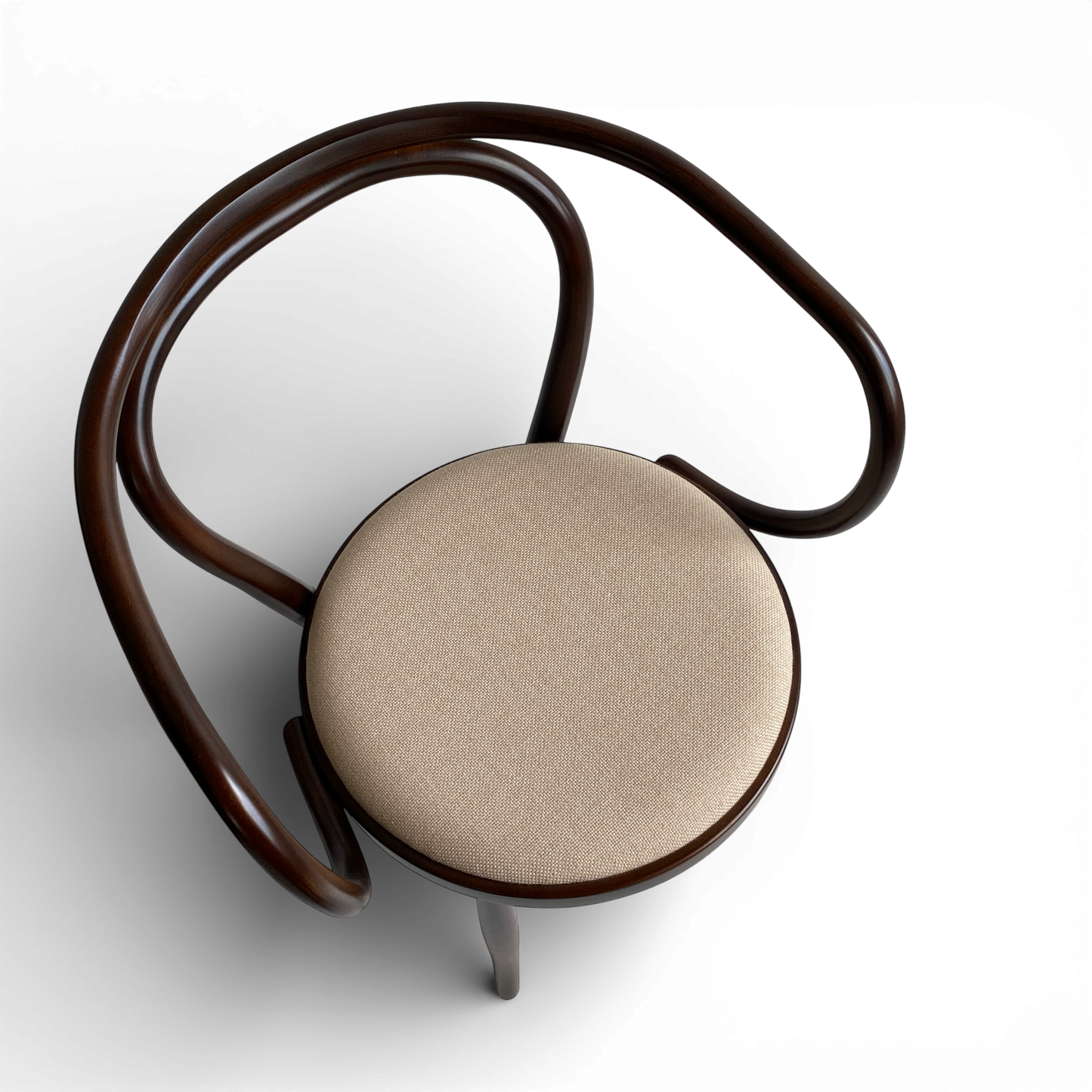 Akita Mokko Dining Chair Windsor Chair No. 500 Beech Wood Walnut Color Cafe Chair Wooden Chair Bentwood Furniture