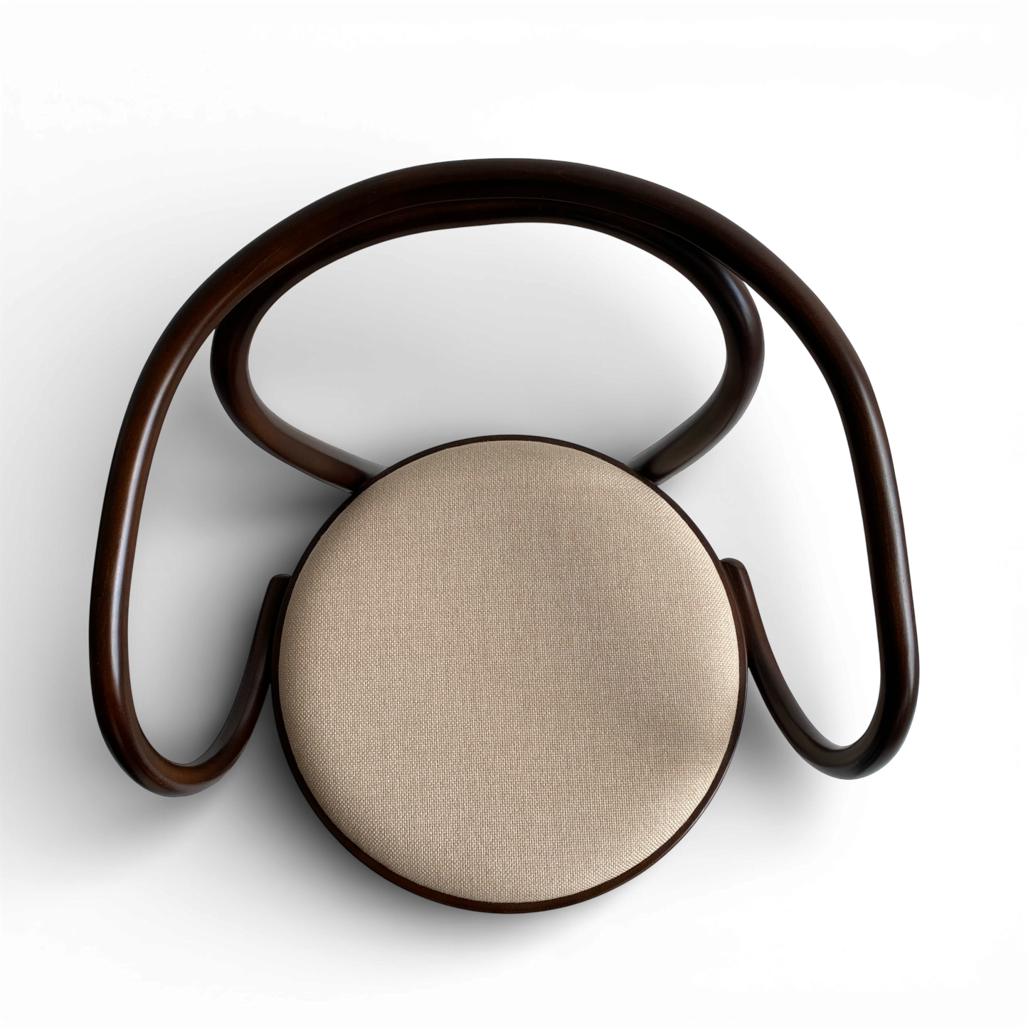 Akita Mokko Dining Chair Windsor Chair No. 500 Beech Wood Walnut Color Cafe Chair Wooden Chair Bentwood Furniture