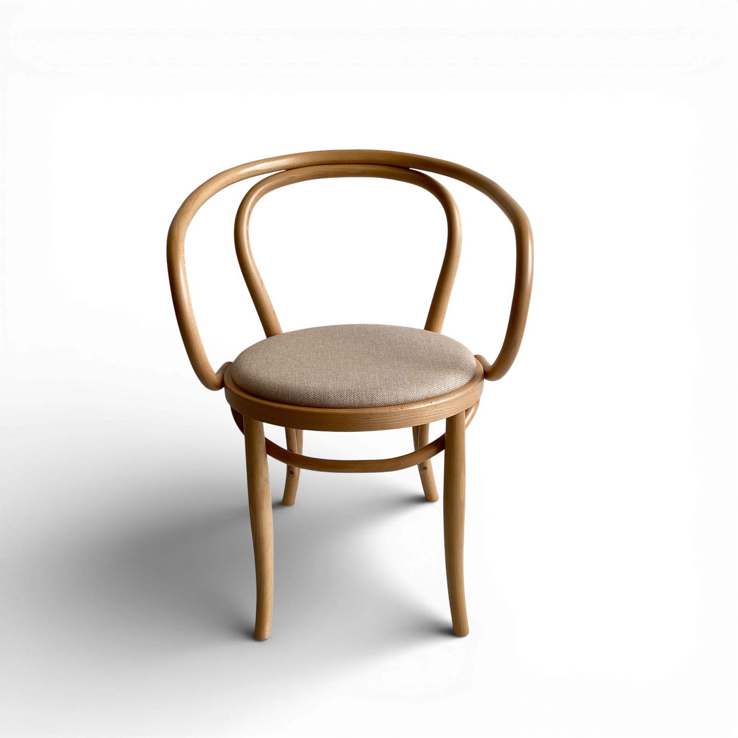 Akita Mokko Dining Chair Windsor Chair No. 500 Beech Wood Walnut Color Cafe Chair Wooden Chair Bentwood Furniture