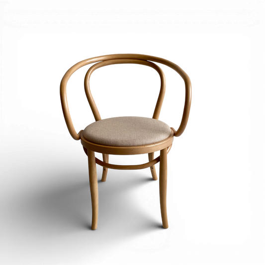 Akita Mokko Dining Chair Windsor Chair No. 500 Beech Wood Walnut Color Cafe Chair Wooden Chair Bentwood Furniture