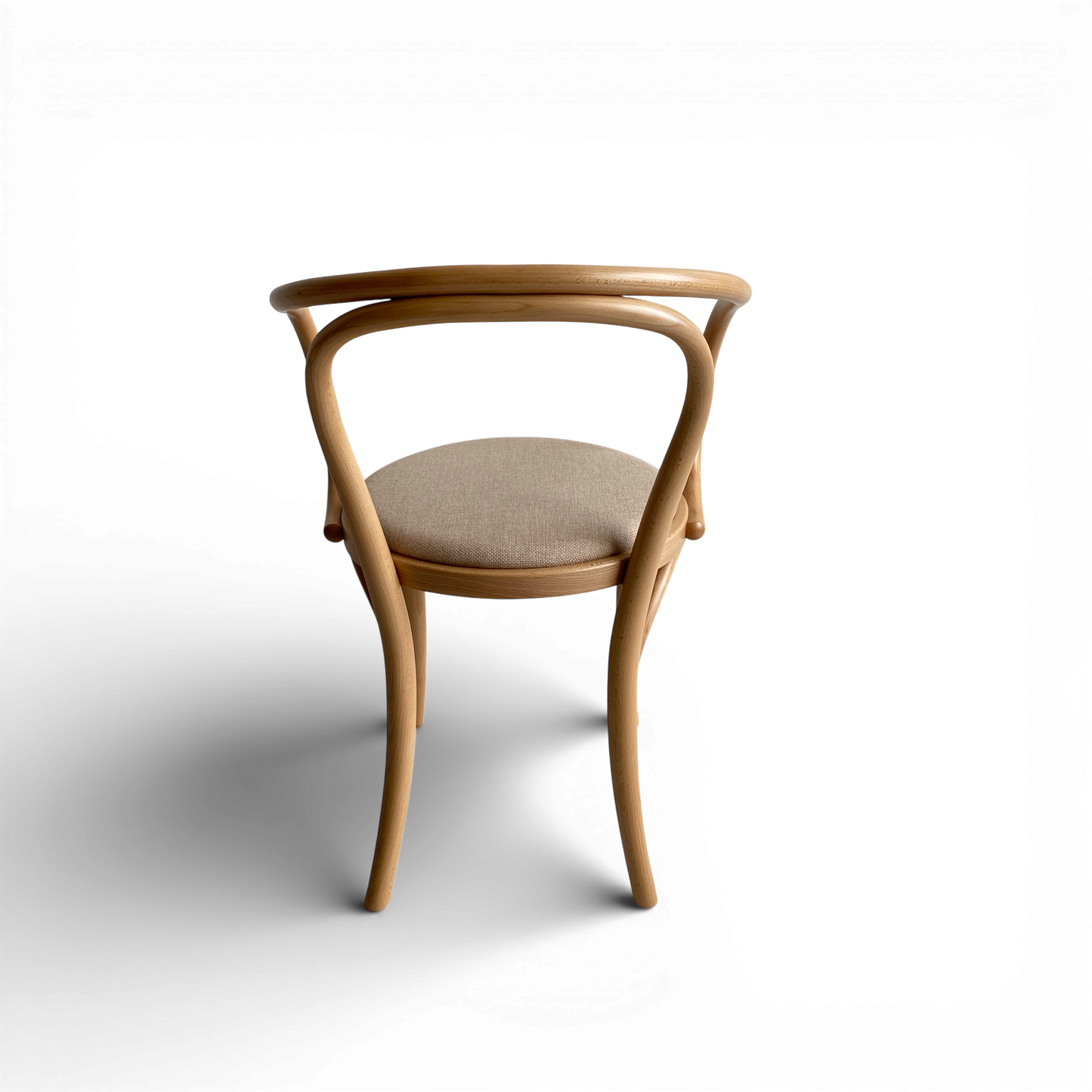 Akita Mokko Dining Chair Windsor Chair No. 500 Beech Wood Walnut Color Cafe Chair Wooden Chair Bentwood Furniture