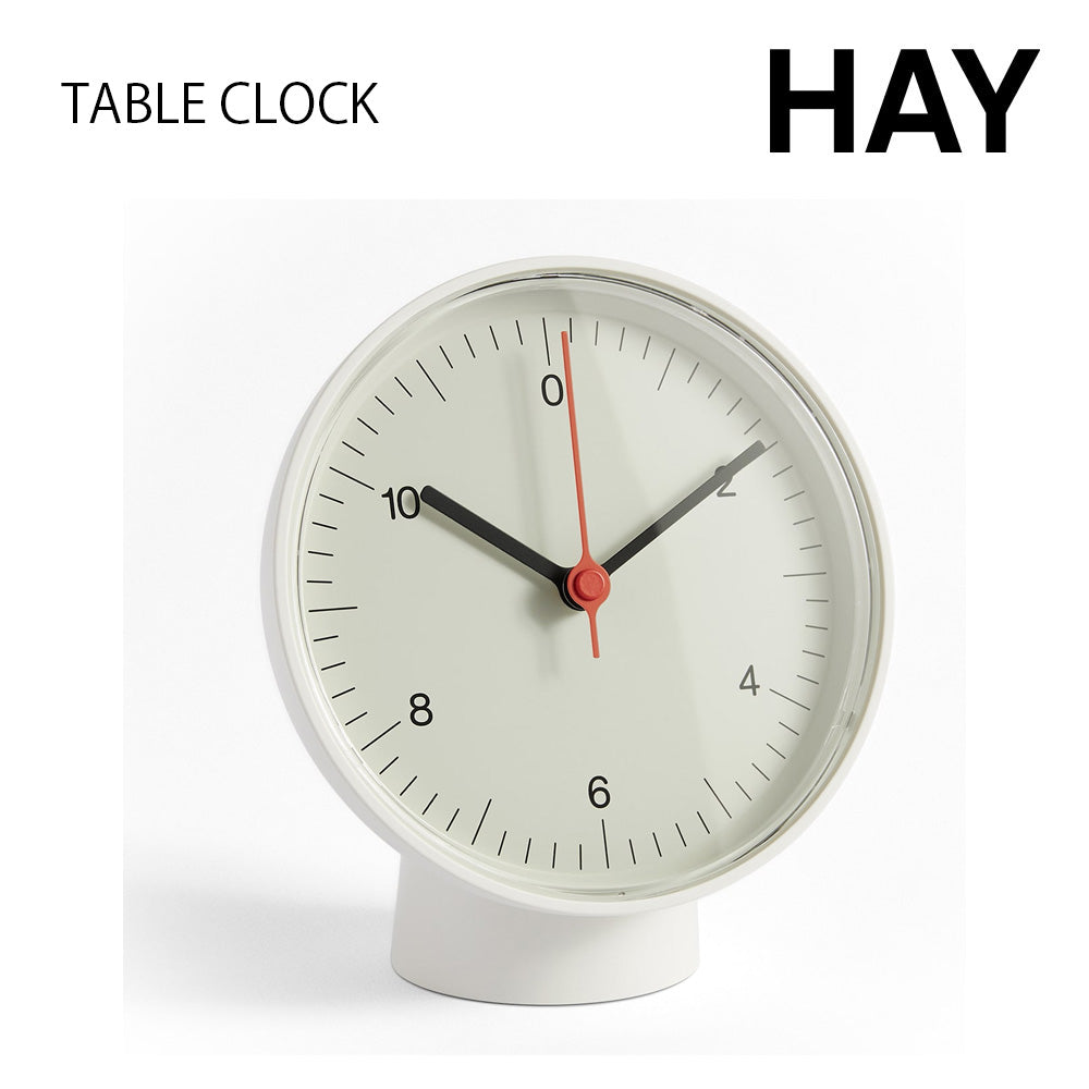 HAY ヘイ TABLE CLOCK テーブル クロック 置き時計 時計 おしゃれ かわいい 北欧 ジャスパー・モリソン ブルー ホワイト ブラック グリーン