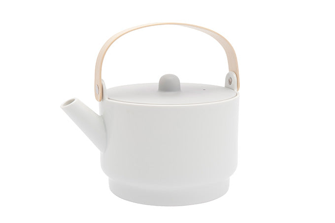 1616 / arita japan イチロクイチロクアリタ S&B Tea Pot White ティーポット ホワイト 食器 柳原照弘デザイン 百田陶園 有田焼 磁器)