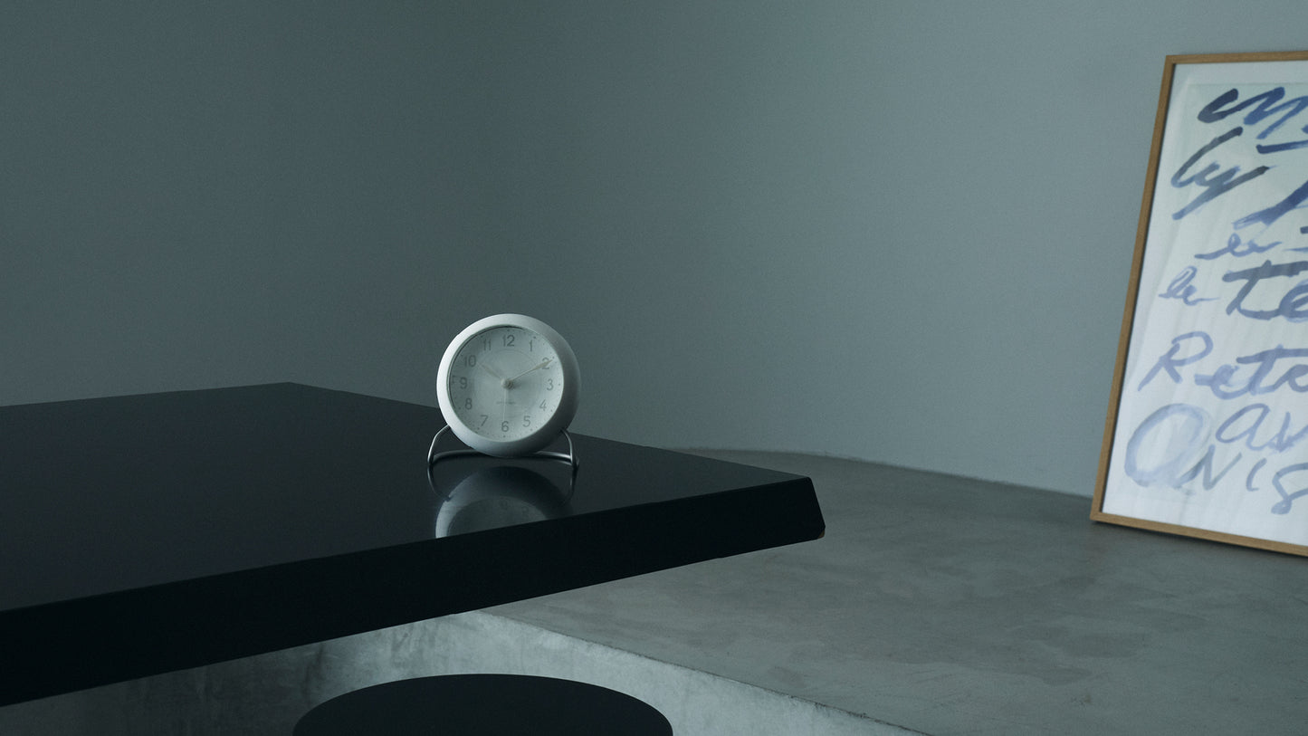 ARNE JACOBSEN TABLE CLOCK 【STATION Bellevue】アルネ・ヤコブセン テーブルクロックベルビュー ステーション