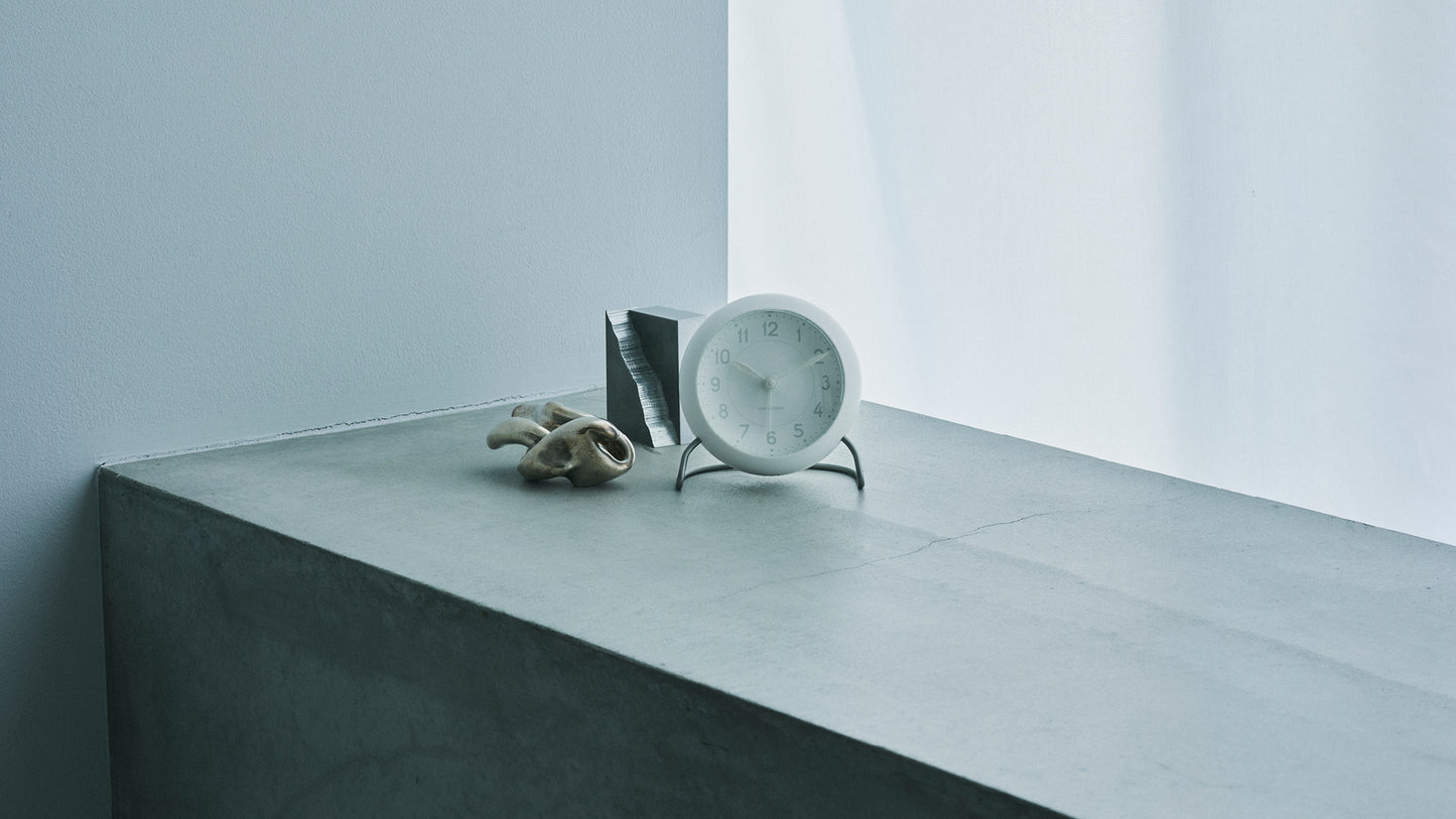 ARNE JACOBSEN TABLE CLOCK 【STATION Bellevue】アルネ・ヤコブセン テーブルクロックベルビュー ステーション