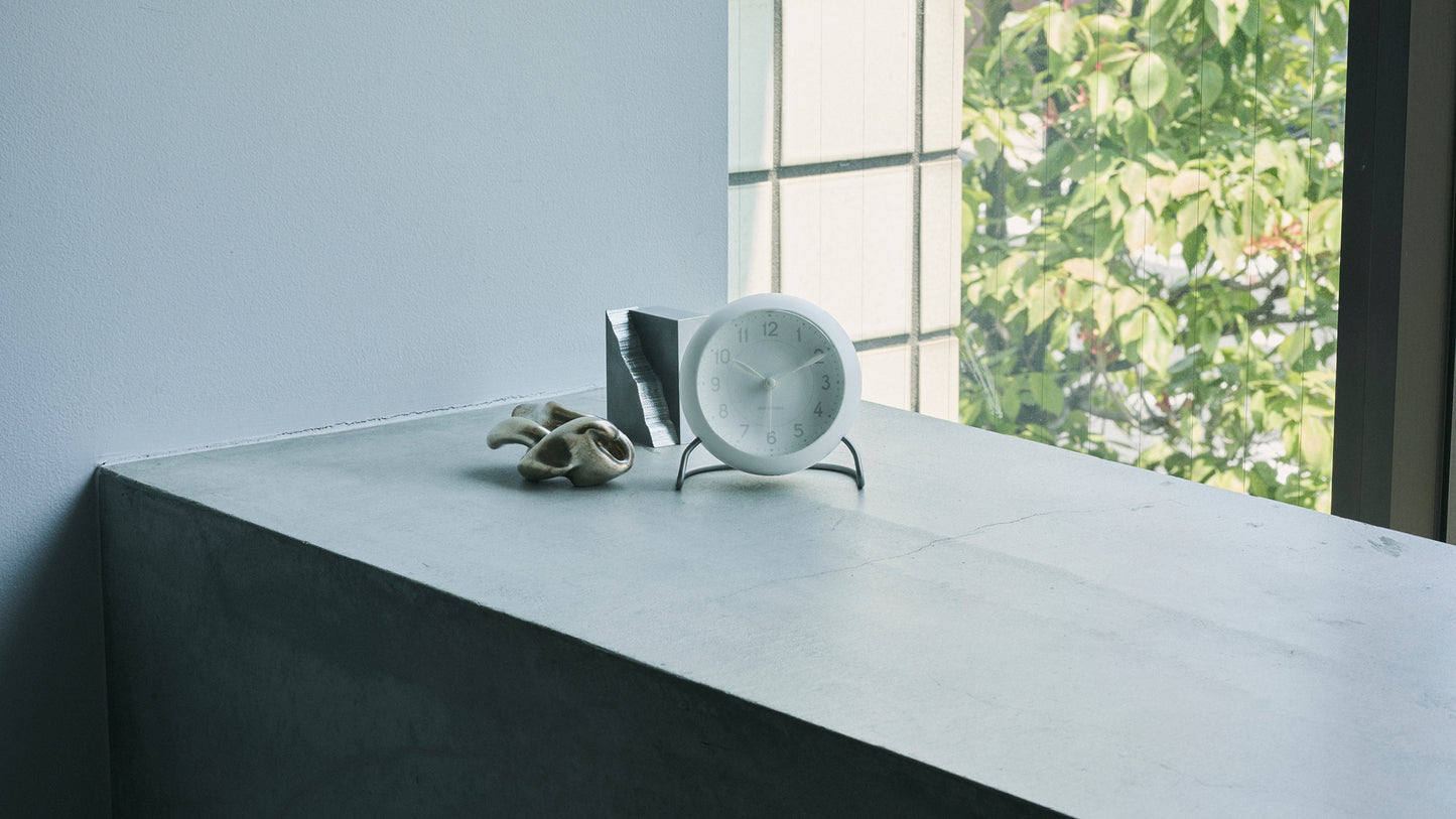 ARNE JACOBSEN TABLE CLOCK 【STATION Bellevue】アルネ・ヤコブセン テーブルクロックベルビュー ステーション