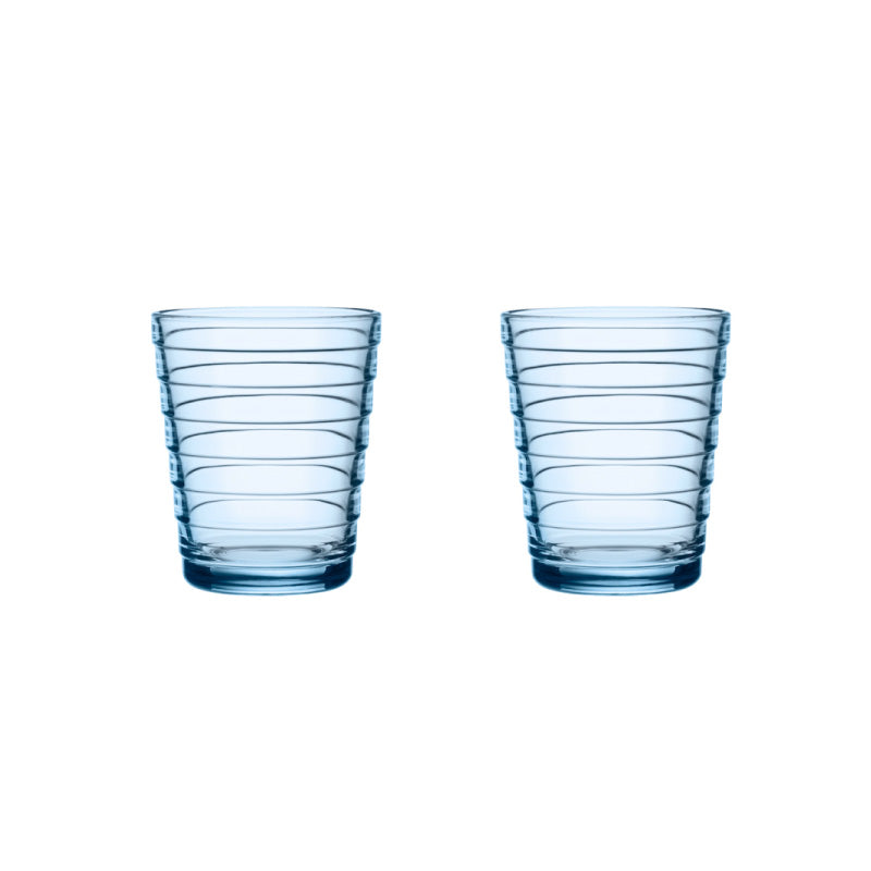 IITTALA Kastehelmi Authentic Iittala Kastehelmin Tumbler Pair Glasses Nordic Tableware