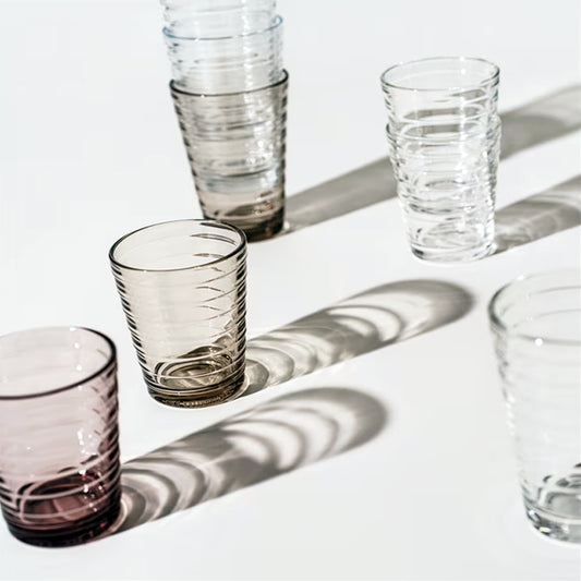 IITTALA Kastehelmi Authentic Iittala Kastehelmin Tumbler Pair Glasses Nordic Tableware