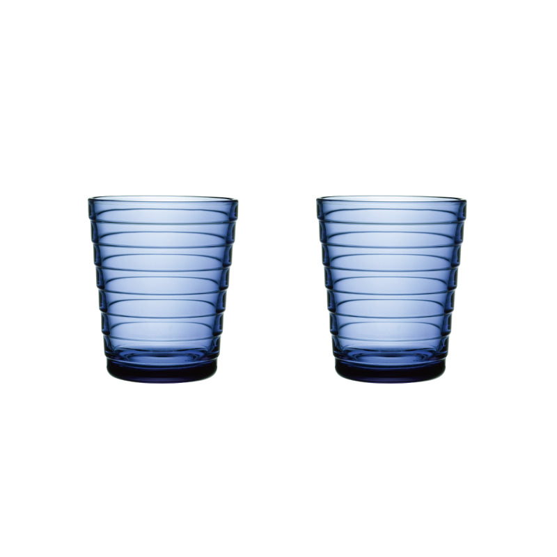 IITTALA Kastehelmi Authentic Iittala Kastehelmin Tumbler Pair Glasses Nordic Tableware