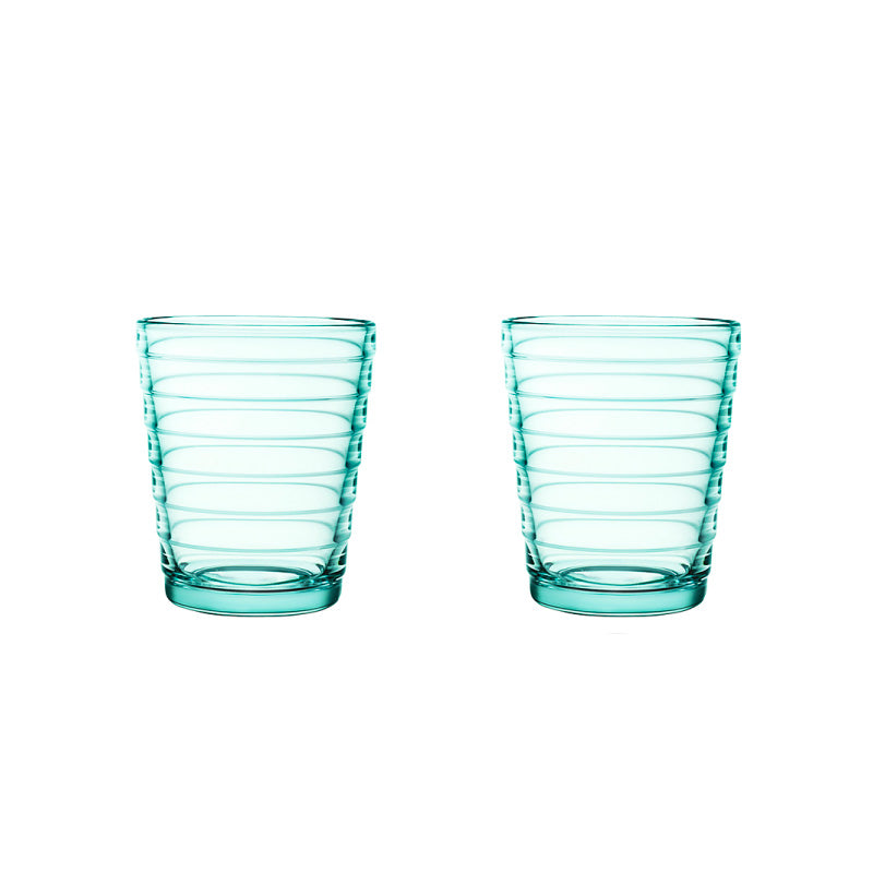 IITTALA Kastehelmi Authentic Iittala Kastehelmin Tumbler Pair Glasses Nordic Tableware