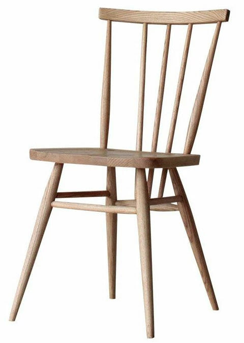 Akita Mokko Dining Chair Windsor Chair No. 500 Beech Wood Walnut Color Cafe Chair Wooden Chair Bentwood Furniture